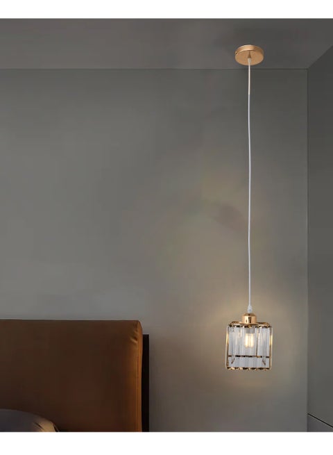 Modern Single Pendant Light 1023-1 Stylish E27 Adjustable Length Pendant Light for Living Room and Dining Area