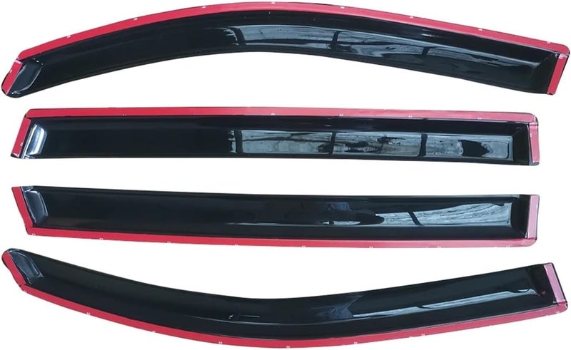 DEMULAX Auto Side Window Wind Deflectors for Pilot 2003-2022 - Image 2