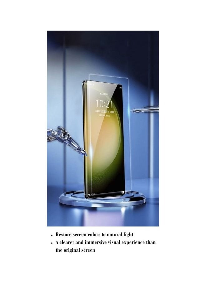 Color Fans Enhance Your Samsung S24 with HD AR Film: S24 Plus Full Screen Anti-Reflection Glare Protector  - Image 2