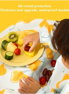 XiuWoo غطاء كرسي طعام للأطفال مضاد للماء وأكمام مضادة للاتساخ لمدة 6-48 شهرًا  - Image 2