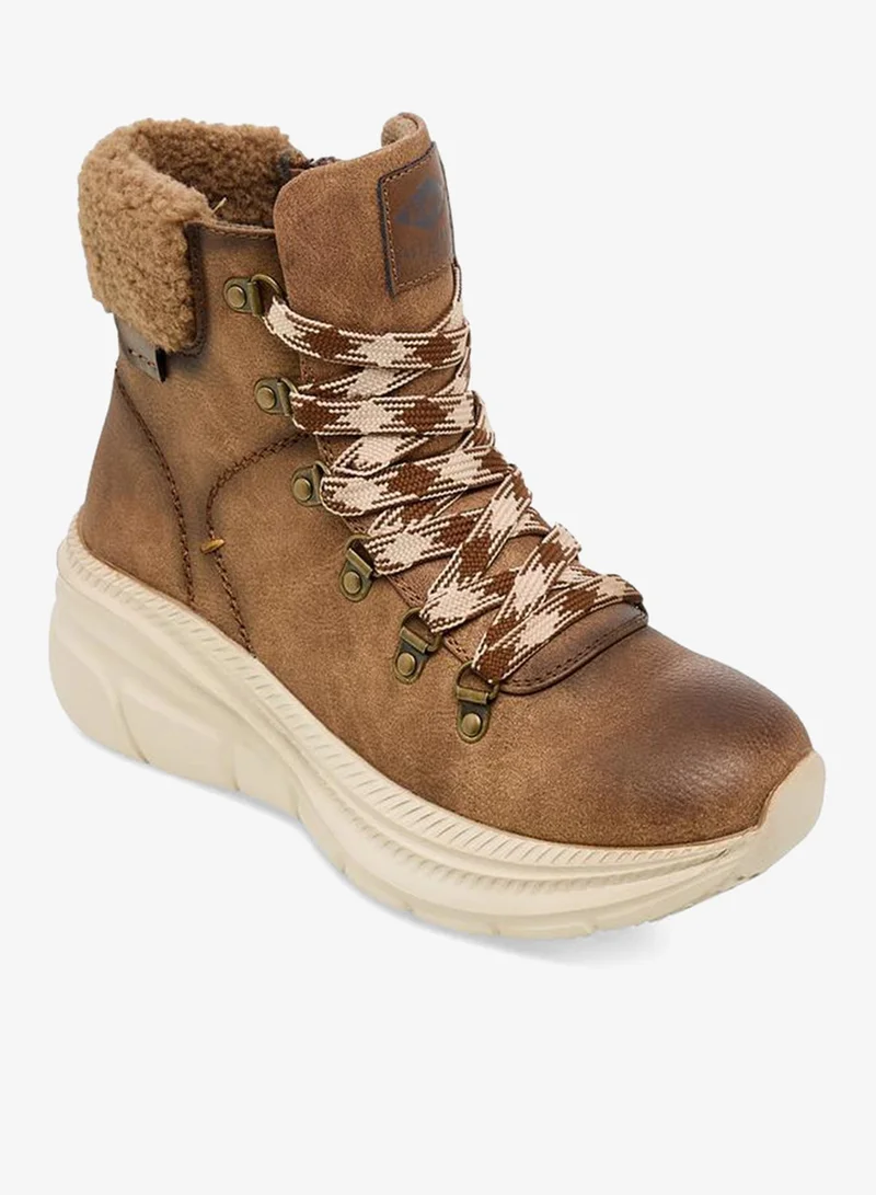 Lee Cooper Women's Fur Accent Ankle Boots