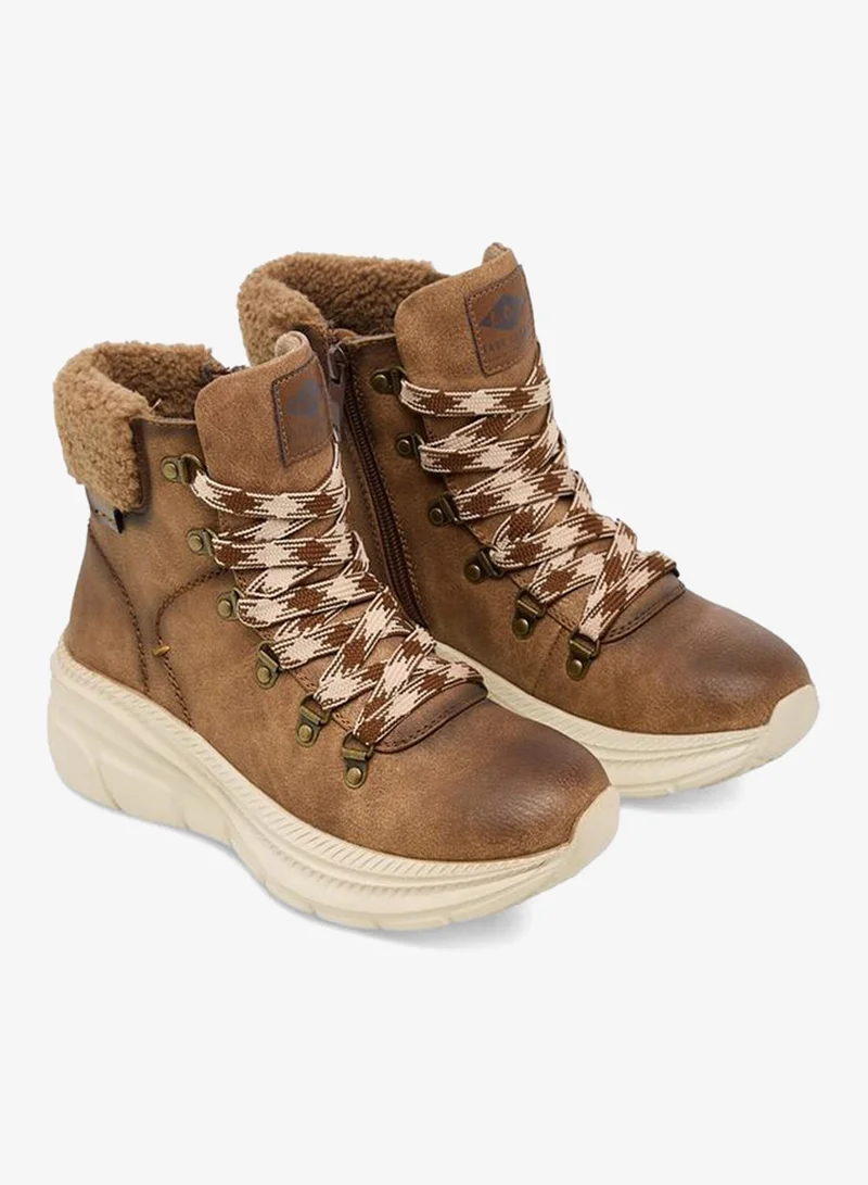 Lee Cooper Women's Fur Accent Ankle Boots