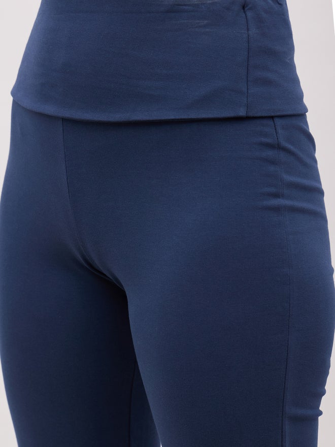 ستايلي بنطلون واسع بخصر مطاطي عريض - Image 4