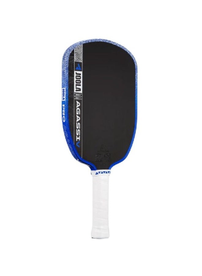 JOOLA Agassi Pro V Pickleball Paddle – Andre Agassi Royal Blue 16mm | Carbon Fiber Surface | KineticFrame Tech | Control & Stability | USAPA Approved - Image 2