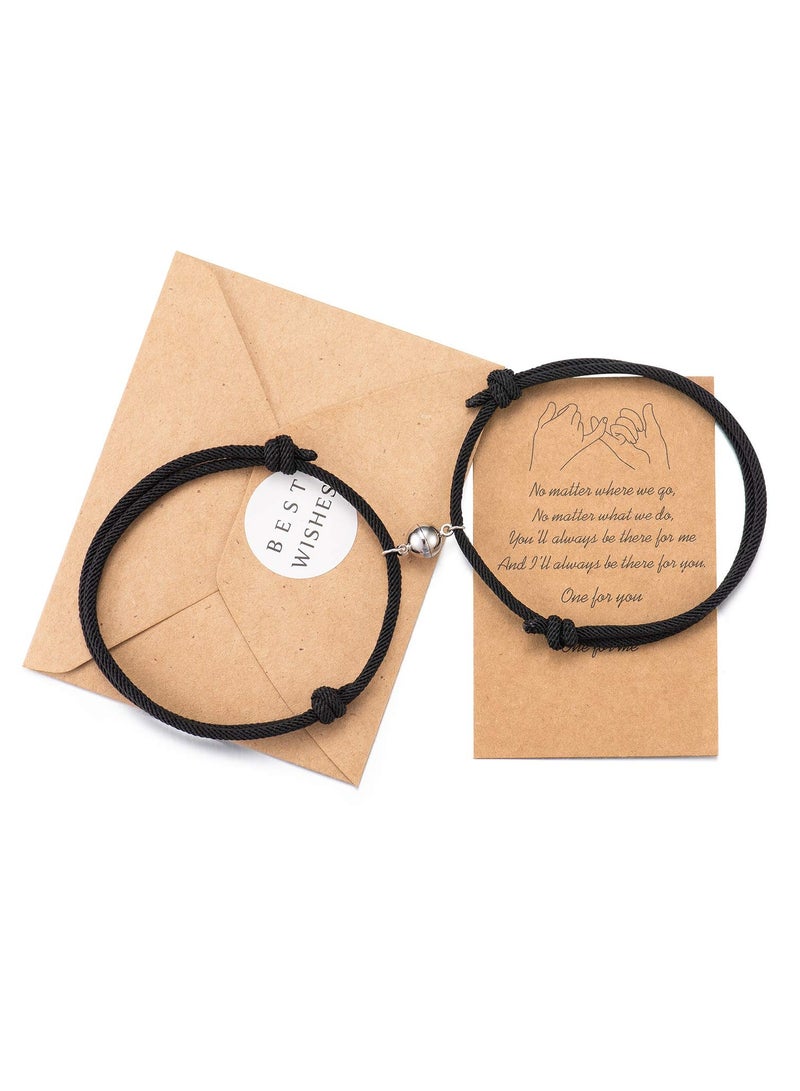 Couple Bracelet Set Vows of Eternal Love Jewelry Gifts for Couple Bestfriend  - Image 1