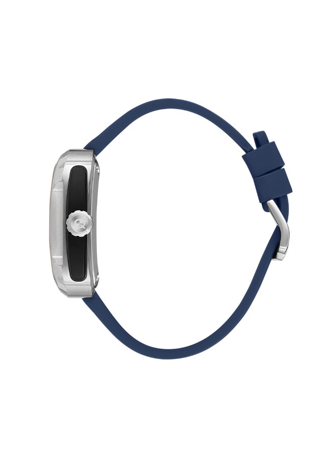 Quantum Men's Automatic Display Watch With Dark Blue Silicone Strap - QMG1135.399  - Image 2