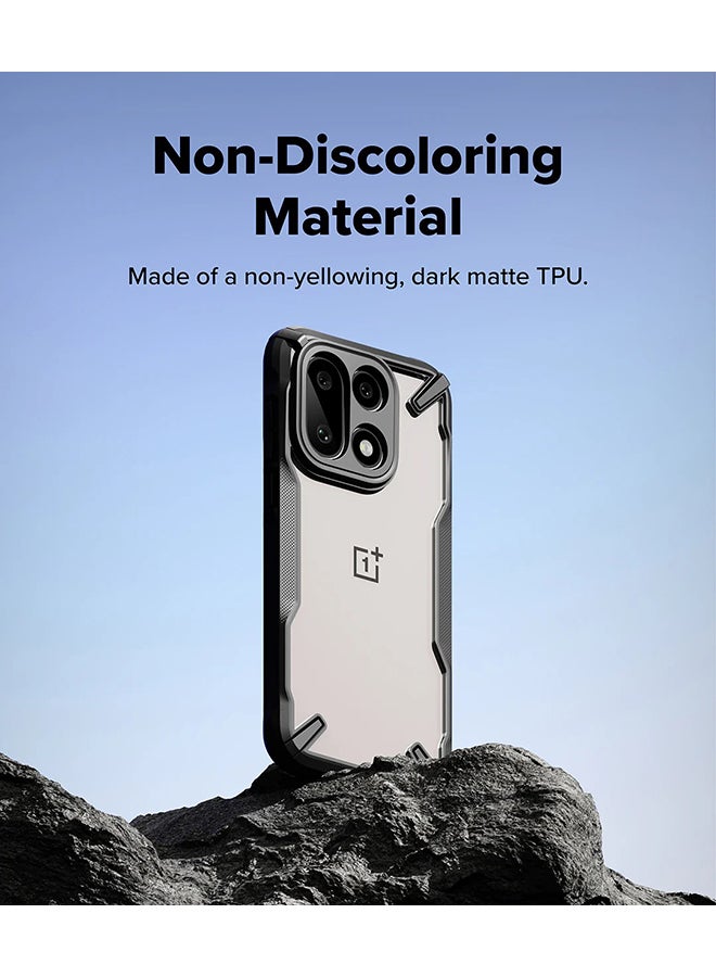 Ringke Fusion-X Case For OnePlus 15, Military-Grade Protection, Anti-Scratch Advanced Rugged Heavy Duty Bumper PC + TPU Cover - Black - Image 4