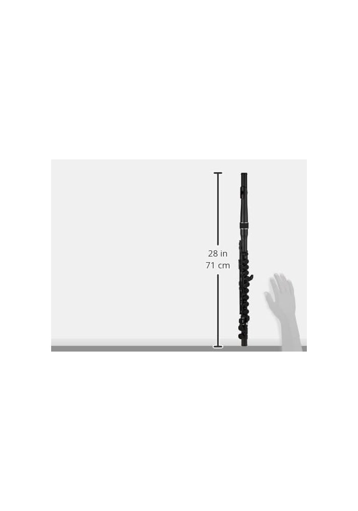 Nuvo Student Flute, Black (N230Sfbk) - Image 3