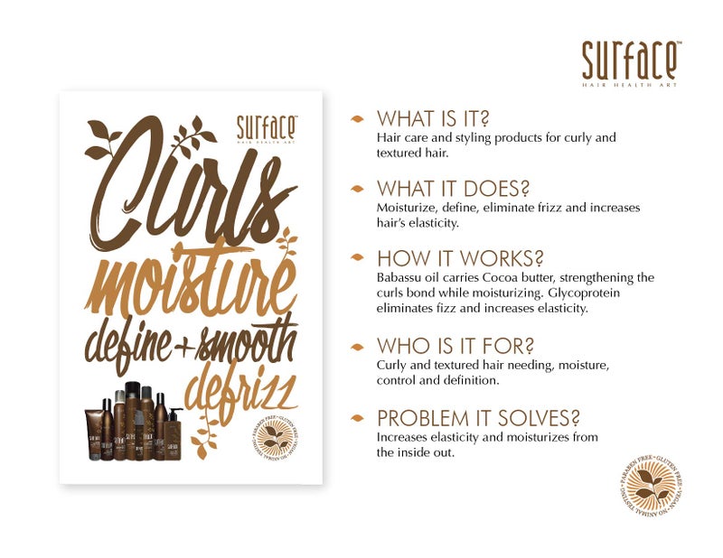 سرفيس شامبو صحي للشعر المجعد - Image 1