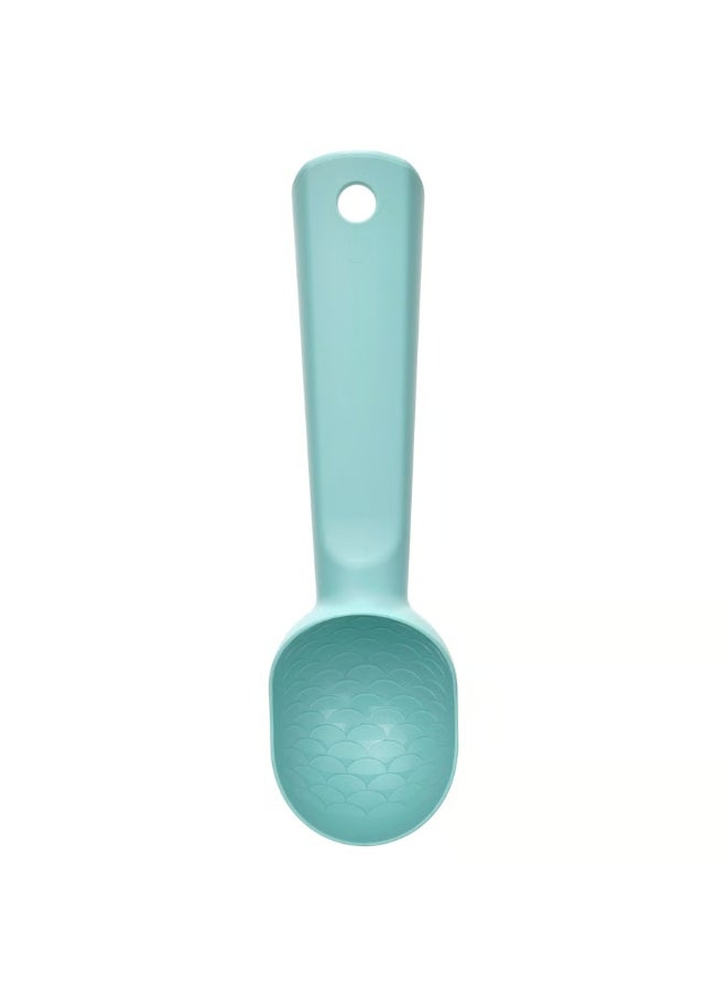 Generic Turquoise Ice Cream Scoop – Heavy-Duty Stainless Steel Scoop with Comfortable Non-Slip Handle – Ergonomic Tool for Ice Cream, Gelato, Cookie Dough & More  - Image 1