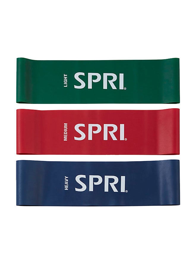 SPRI Flat Band Loop Kit 3-Pack 