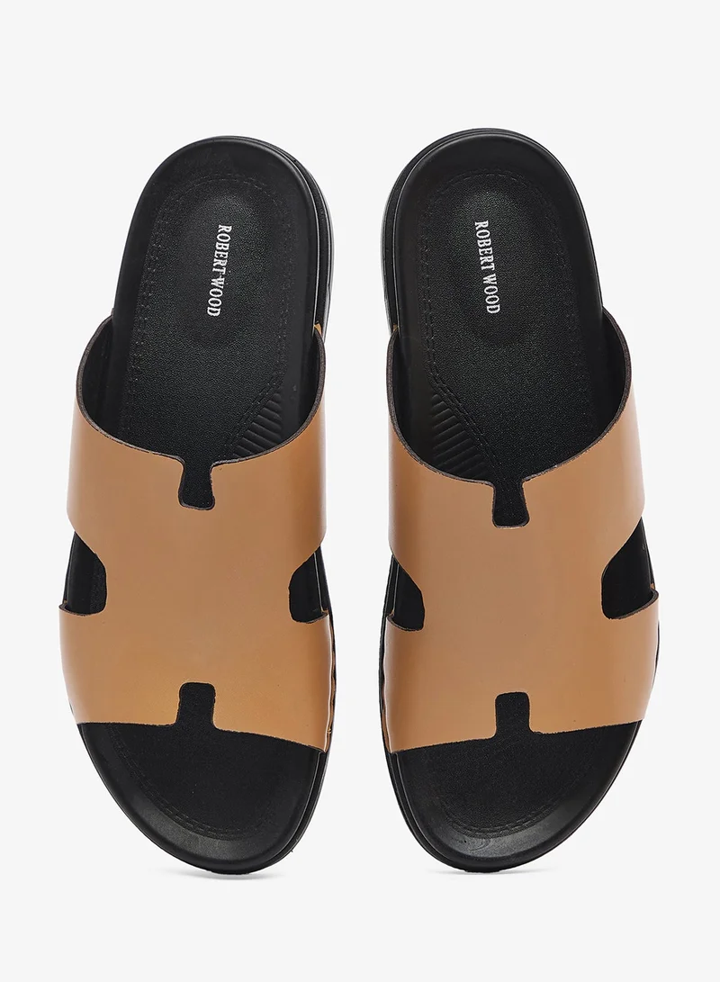 Robert Wood  Comfort Footbed Slider Sandals for Men | Best Price UAE