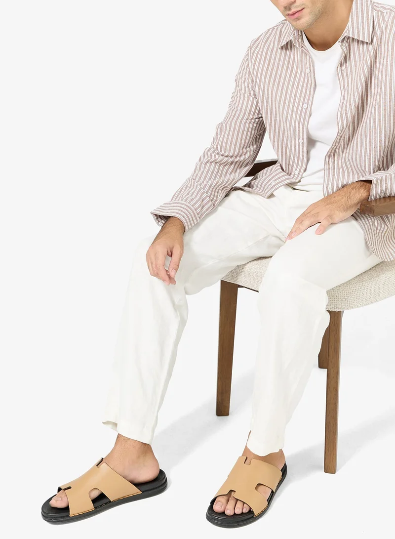Robert Wood  Comfort Footbed Slider Sandals for Men | Best Price UAE