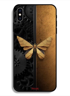 Protective Case For Apple iPhone X Steel Butterfly