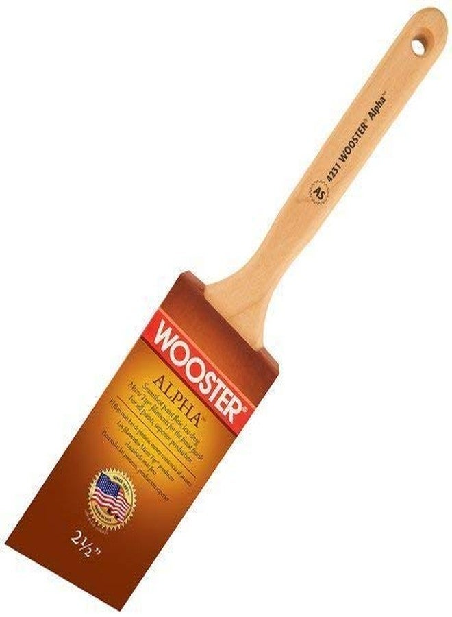 Wooster Brush 4231-2-1/2 Inch Alpha Angle Sash Paintbrush, Pack of 6 - Image 3