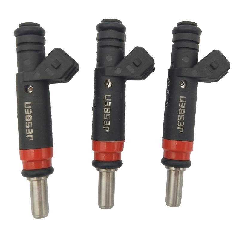 JESBEN 420874520 3pcs Fuel Injectors Nozzles 6 Holes Replacement for Seadoo GTX 4TEC GTX 215 RXP RXP 215 RXT RXT 215 - Image 2