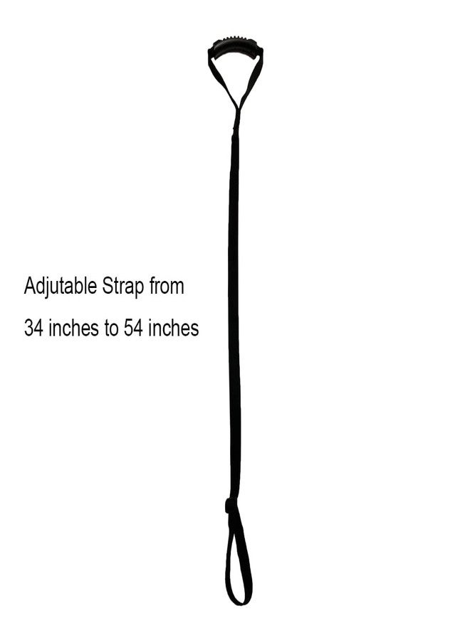 ZipSeven Kayak Stand Up Assist Strap Adjustable 34-54 Inches Canoe Drag Handles SUP Pull Up Rope Boat Standing Aid Dragging Accessories for Kayaker (1) - Image 2