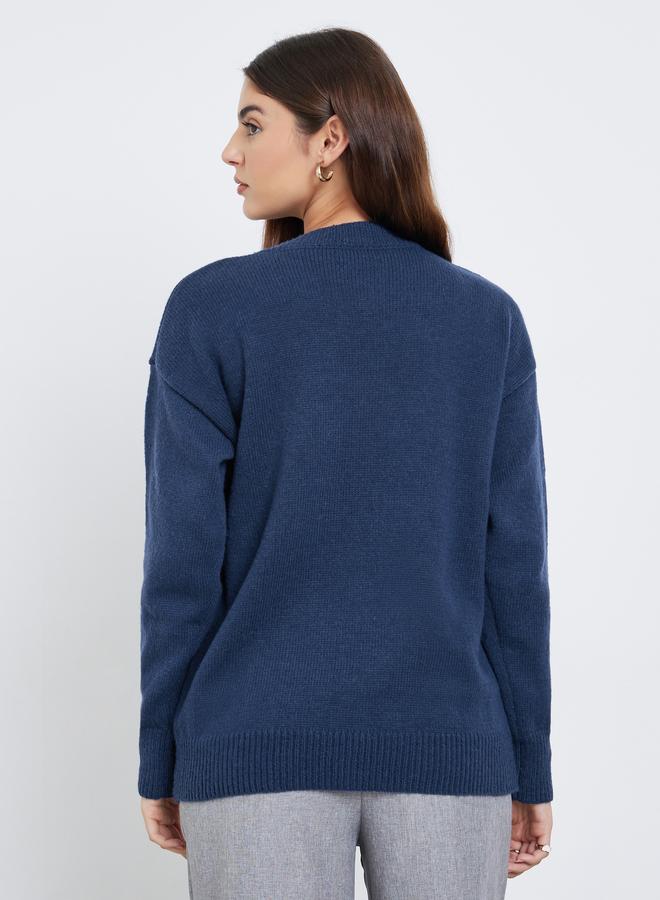 ستايلي كنزة بتفاصيل كتابة مُطرزة - Image 5