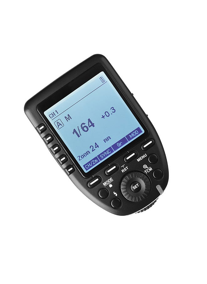 Godox - Xpro-C E-TTL II Flash Trigger Transmitter 2.4G Wireless X System 32 Channels 16 Groups Support TTL Autoflash 1/8000s HSS for Canon EOS Series Cameras - Image 1