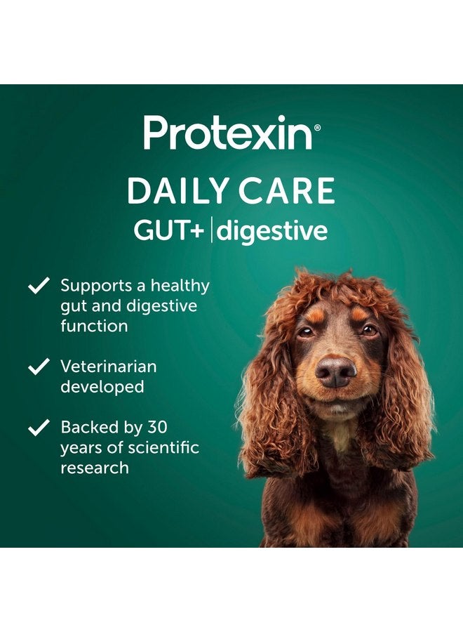 بروتكسين Protexin Daily Care Gut+ Digestive، 60 مكمل غذائي للكلاب من البروبيوتيك والبوستبيوتيك - بنكهة الدجاج والخروب - Image 3