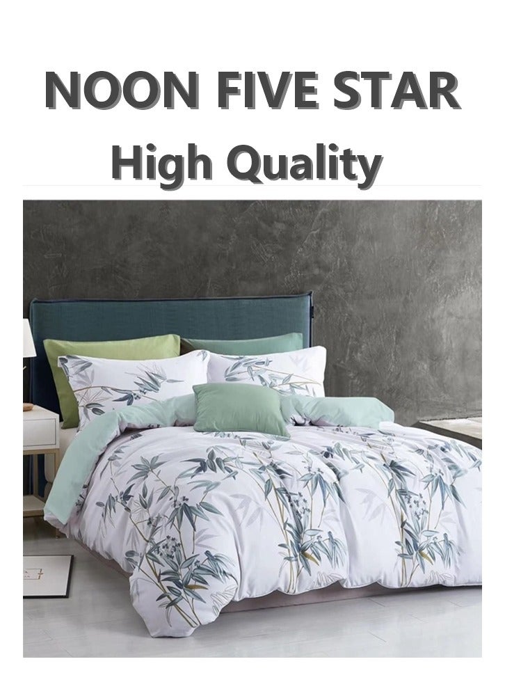 HeatVent™ Cooling Tech King Size 220x240cm 6PCS Duvet Cover 4Pillow Cover 1 Phase Change Fitted Sheet