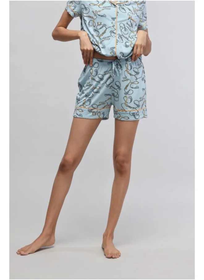 نسيسيرا Rope Printed Shorts