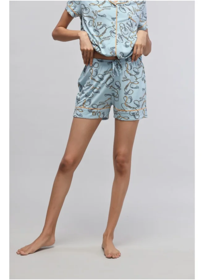 نسيسيرا Rope Printed Shorts