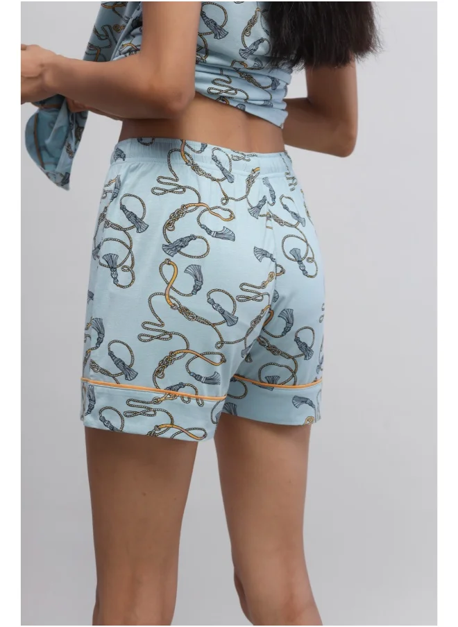 نسيسيرا Rope Printed Shorts