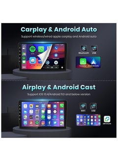 SHEZA STAR Android Car Stereo for Toyota Prado 2004-2009 6GB RAM 128GB ROM Support SIM Card, Carplay, Mirror Link Wi-Fi BT, Radio GPS Navigation, 9 Inch IPS Touch Screen with AHD Camera Included  - Image 3
