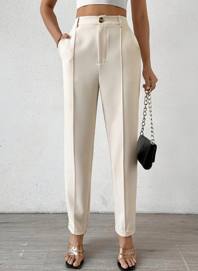 Take Two Solid Pocket Detail Skinny Pants