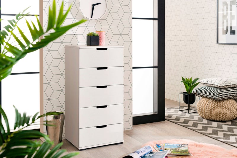 فرنتشر ستور وحدة ادراج مودرن ام دى اف - ارتفاع 96 سم - عرض 51 سم - عمق 36 سم ، من فرنتشر ستور. - Image 1