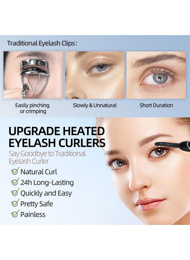 Heated Eyelash Curlerusb Rechargeable Heated Lash Curler With Accurate Temperature Control Electric Eyelash Curlers Comb For Quick Natural And 24 Hrs Long Lasting Curling Eyelashblack - pzsku/ZC83C4FED4A5BDD4CF695Z/45/_/1707976349/3367945a-a402-4b2a-a685-bf1d30ebd01a