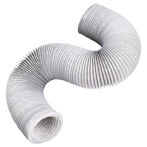 ALOCS 3 Inch Boat Blower Hose 10 Feet for Boat Vent Bilge Blower Exhaust Fan HVAC Ventilation Flexible Marine Blower Hose for Boat Bilge Blower Fan Ducting Hoses White SHI 40030031 - Image 1