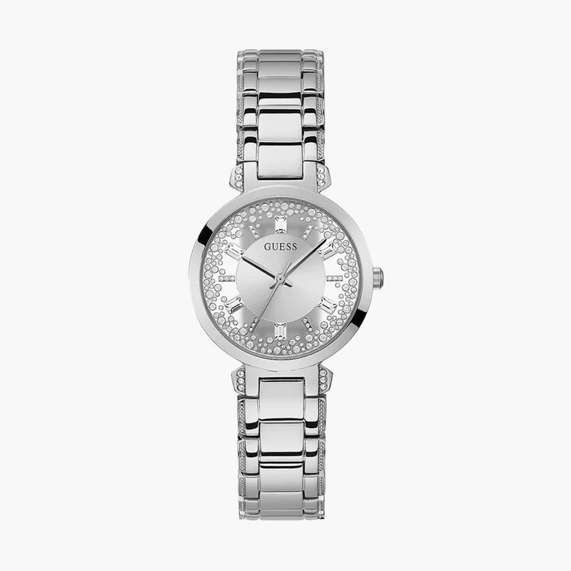جس Silver Analog Watch for Women