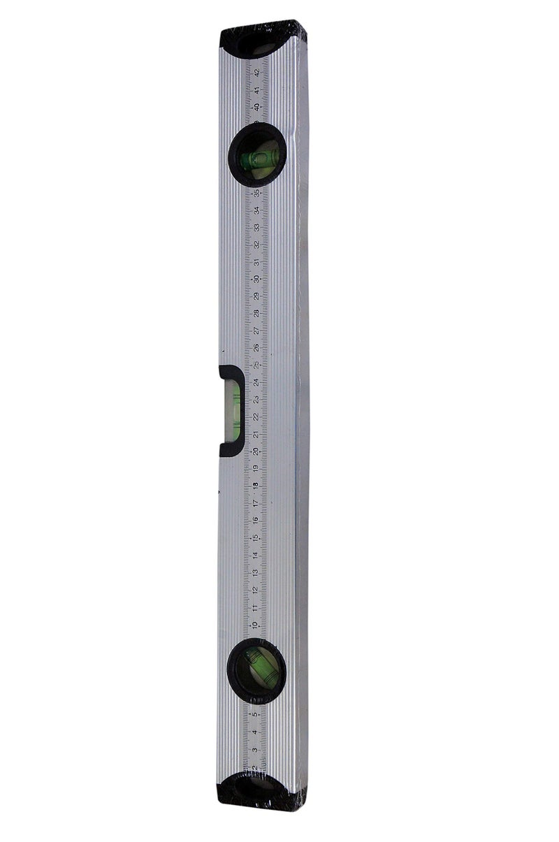Jon Bhandari Tools 18 Inch Aluminium Spirit Level Magnetic with 3 Vials | Heavy Duty, Accurate, Lightweight Level Tool with Measuring Scale for Woodworking, Construction & DIY - Image 2
