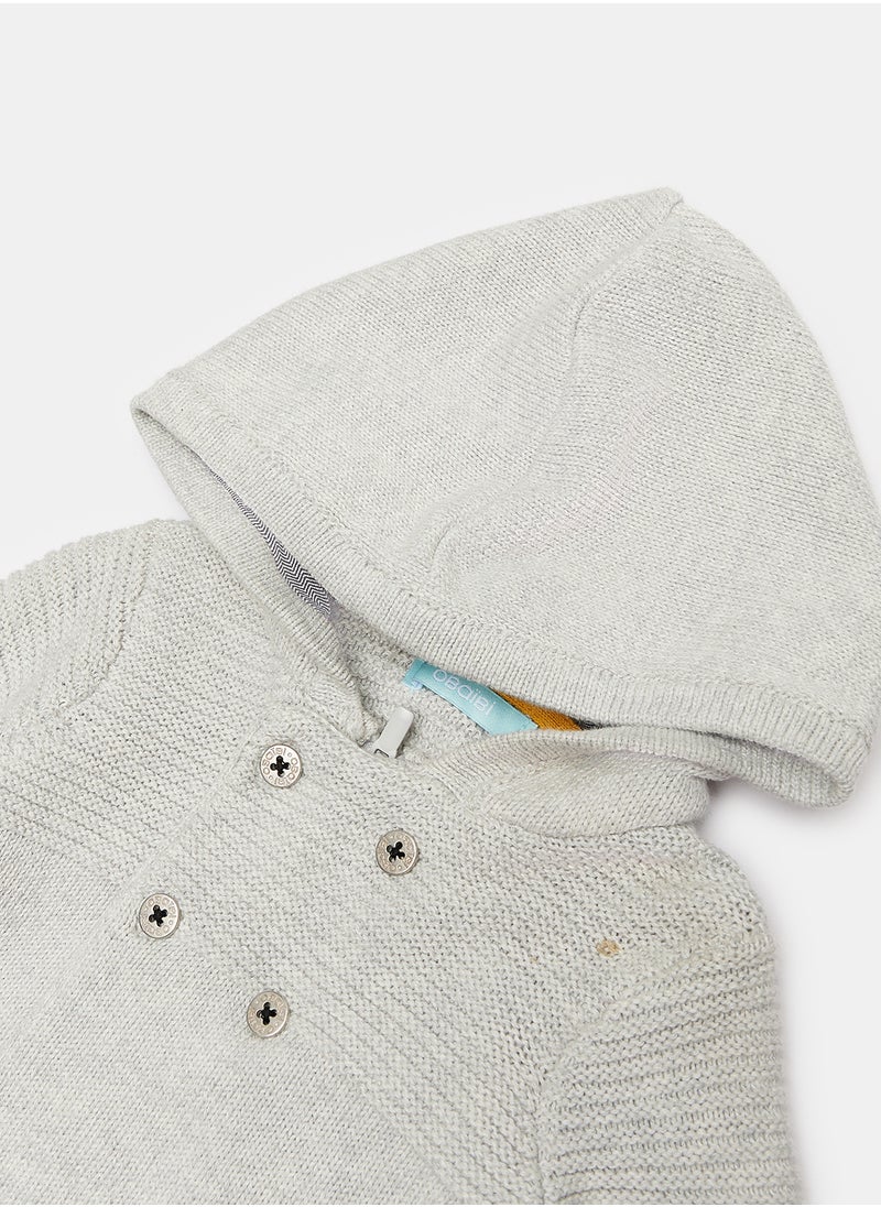 Okaidi Grey Vest for Boys  - Image 3