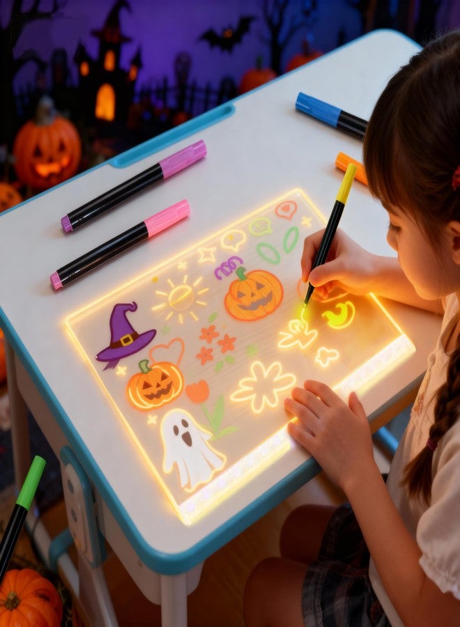 momozzle 12-Color Markers for LED Note Board with Colors, Compatible with Reusable Doodle Book, Light-Up Acrylic Message Boards,and LED Writing Boards, Neon Markers Erasable Pens - Image 2