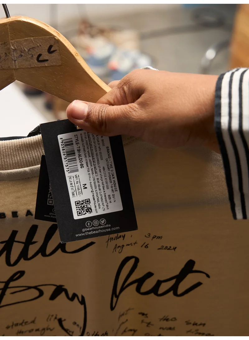 THE BEAR HOUSE  Men’s Short Sleeve T-Shirt | Casual, Comfortable & Stylish Everyday Wear | Perfect for Work, Travel, or Relaxed Outfits | Versatile All-Season Essential for Any Occasion for Men | Best Price UAE