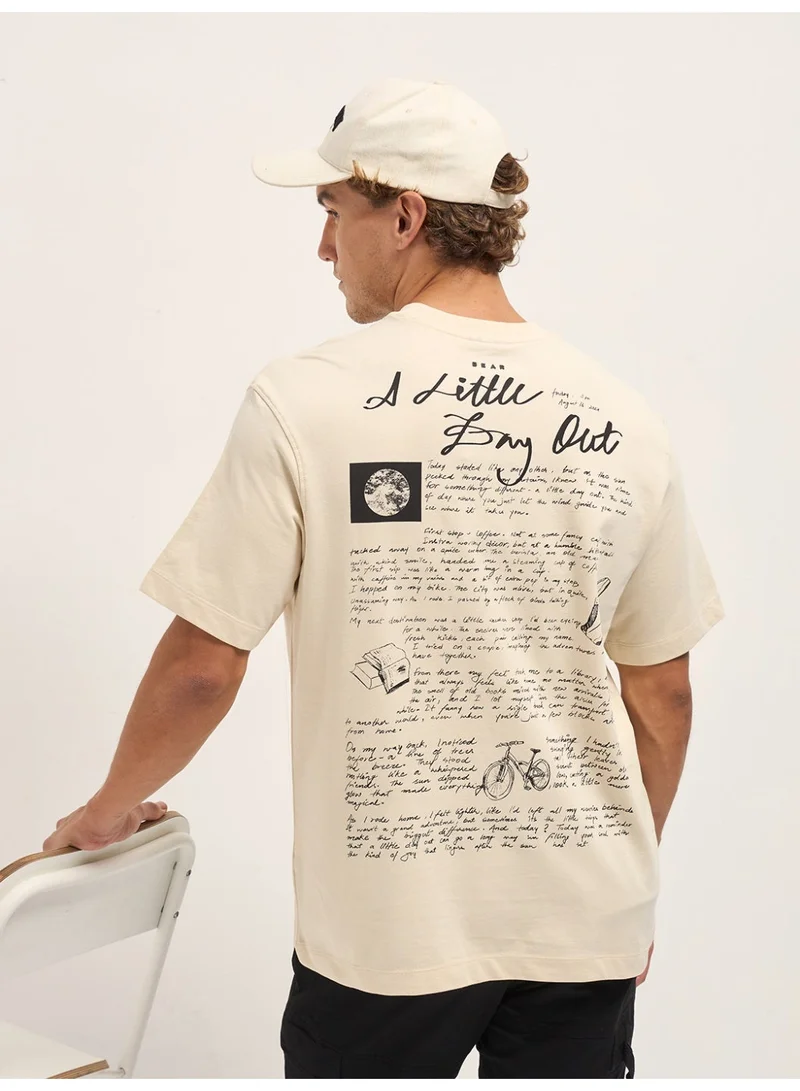 THE BEAR HOUSE  Men’s Short Sleeve T-Shirt | Casual, Comfortable & Stylish Everyday Wear | Perfect for Work, Travel, or Relaxed Outfits | Versatile All-Season Essential for Any Occasion for Men | Best Price UAE