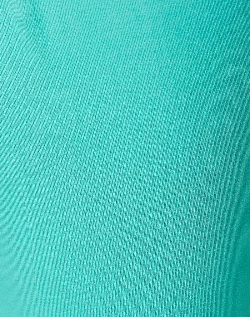 Fabindia  Blue Cotton Knitted Churidar With Elasticated Waist for Women | Best Price UAE