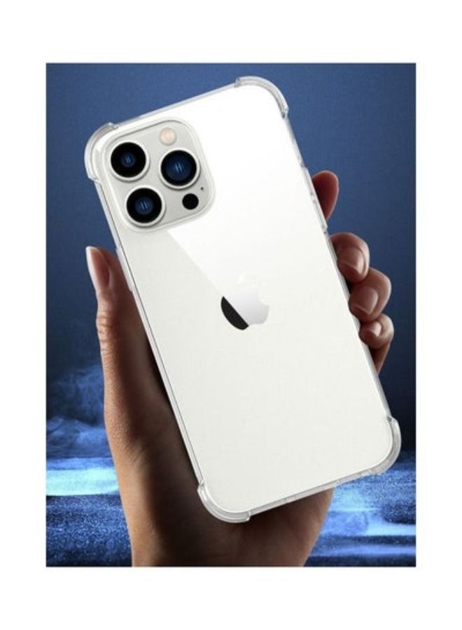 ACLIX 2 Pack for iPhone 14 PROMAX Clear Case and Screen Protector 360 Degree Front and Back Protection Shockproof Soft TPU with Anti-Scratch Tempered Glass 6.7 inch Clear - Image 3