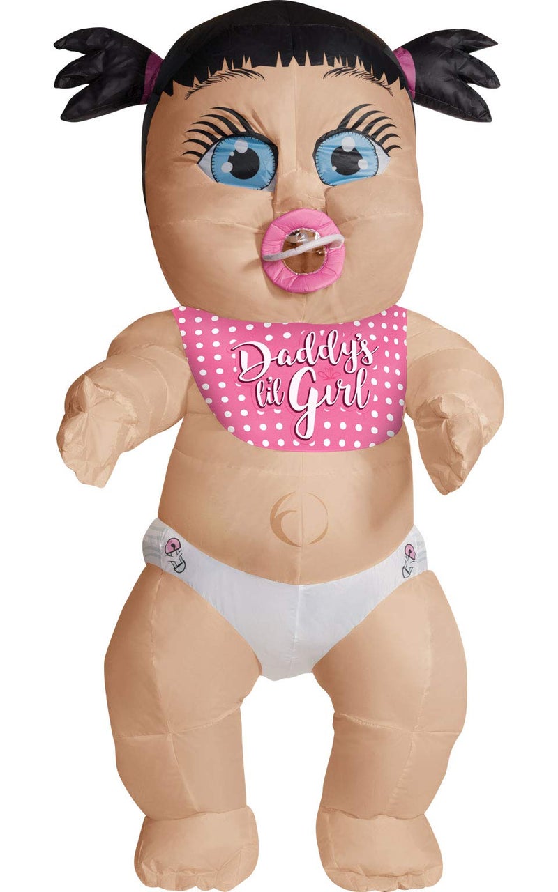 Rubies Adult Daddy's Girl Inflatable Baby Costume - Image 4