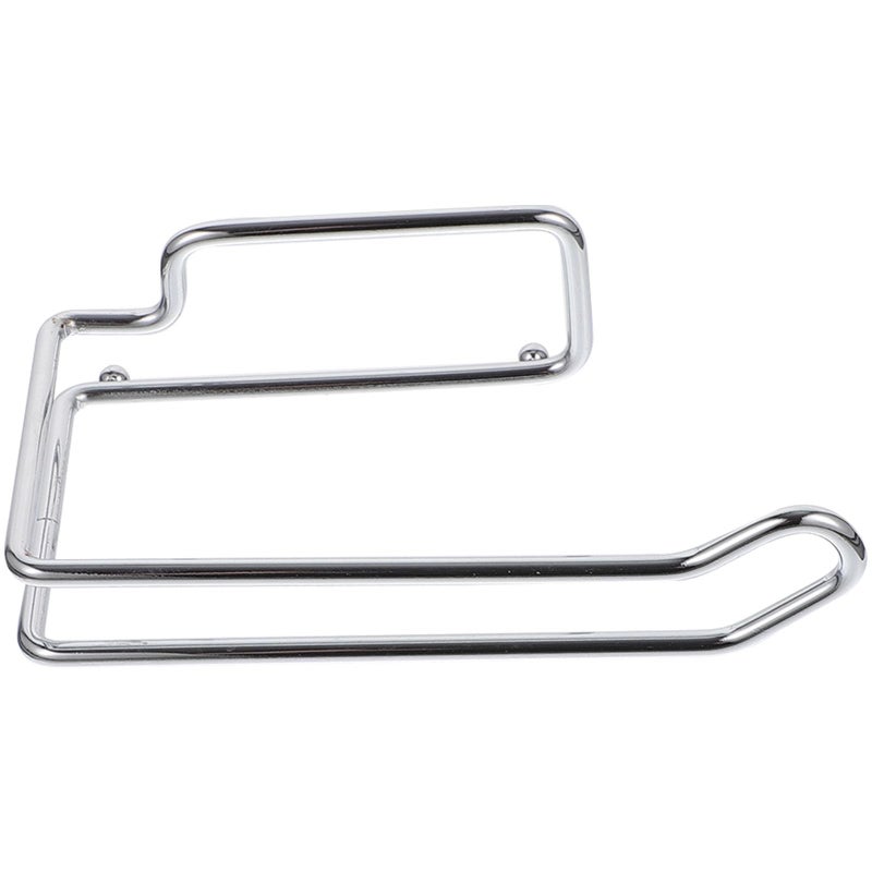 Carbon Steel Wall Mount Toilet Paper Holder With Multi Function Towel Rack For Bathroom Kitchen - Image 2