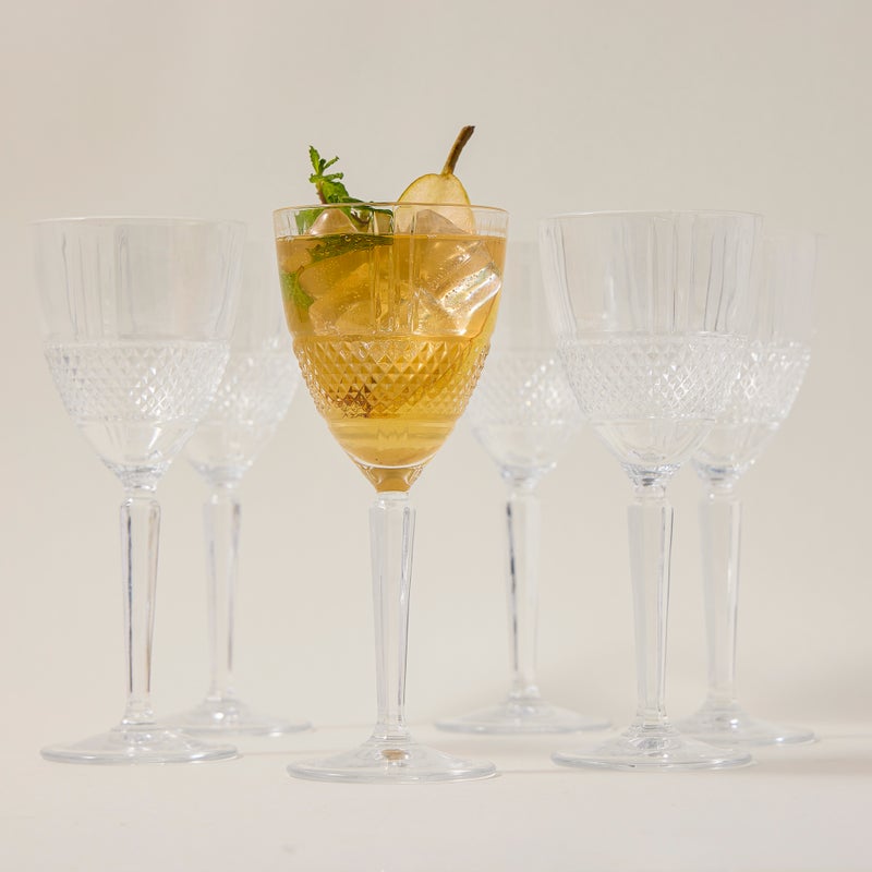 RCR brillante crystal glass set of 6 290ml - Image 5