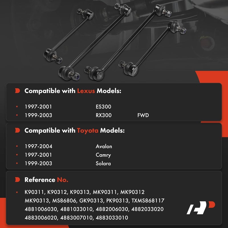 A-Premium مجموعة روابط قضيب التوازن A-Premium لتويوتا ولكزس - Image 2