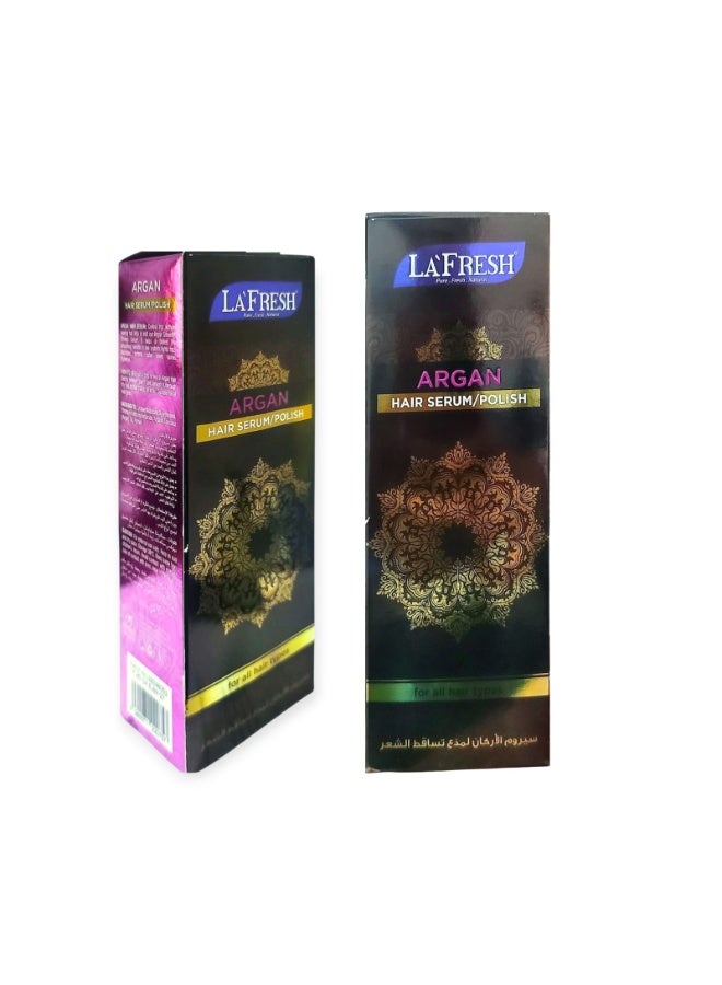 لا فريش سيروم الشعر بالأرغان للتحكم في التجعد وتغذية نمو الشعر 100 مل