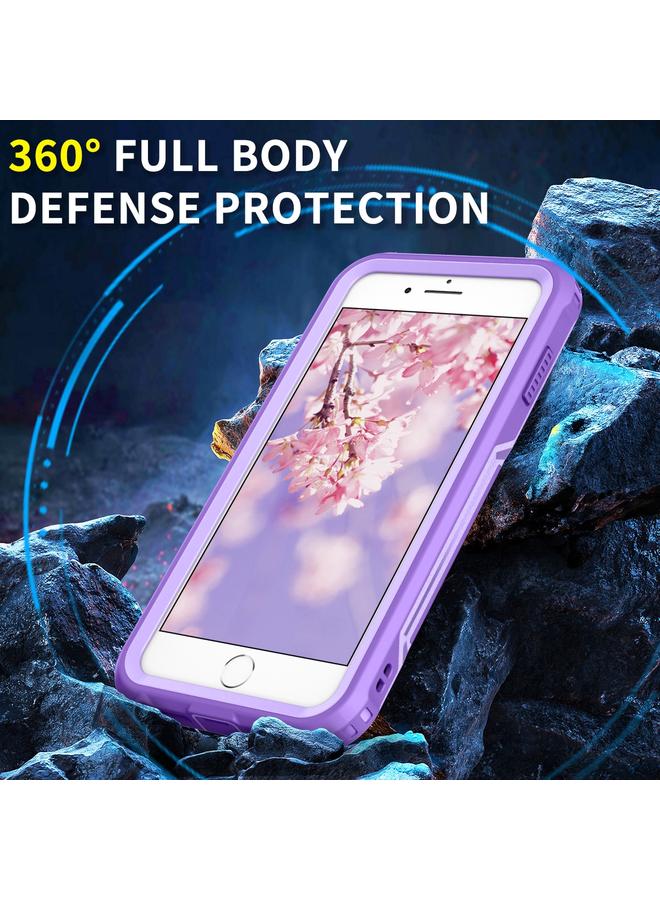 S-TOP Case For iPhone 6 Plus / 7 Plus / 8 Plus 3 in 1 PC + TPU Shockproof Phone Case - Image 2