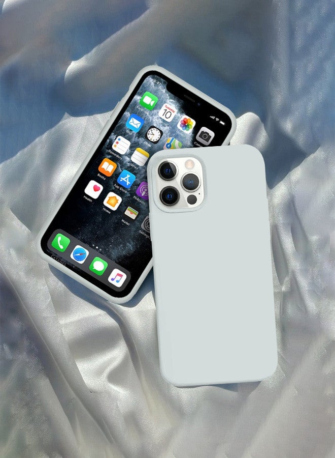 CATANES [for iPhone 12 Pro] Silicone Case Shockproof Protective Case Anti Scratch Smooth Case Cover/White - Image 1