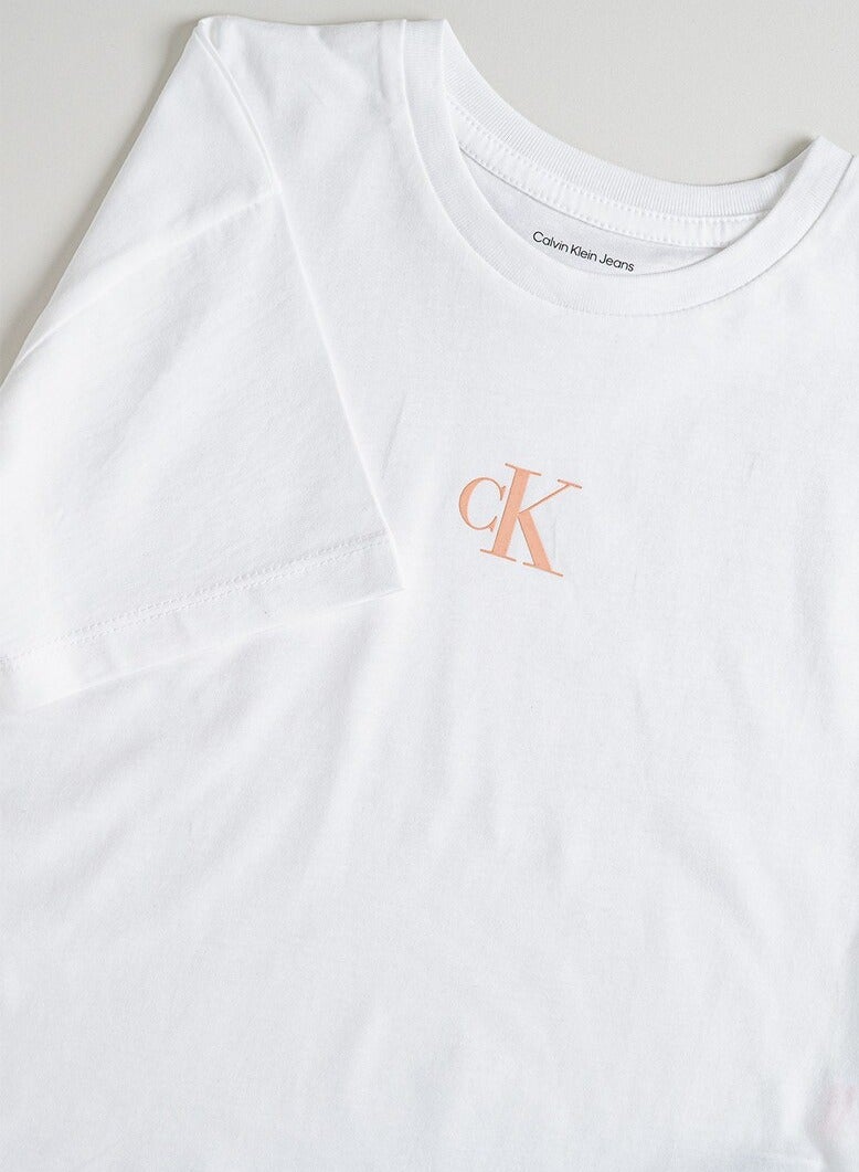 Calvin Klein Jeans Kids Logo Boxy T-Shirt - Image 3