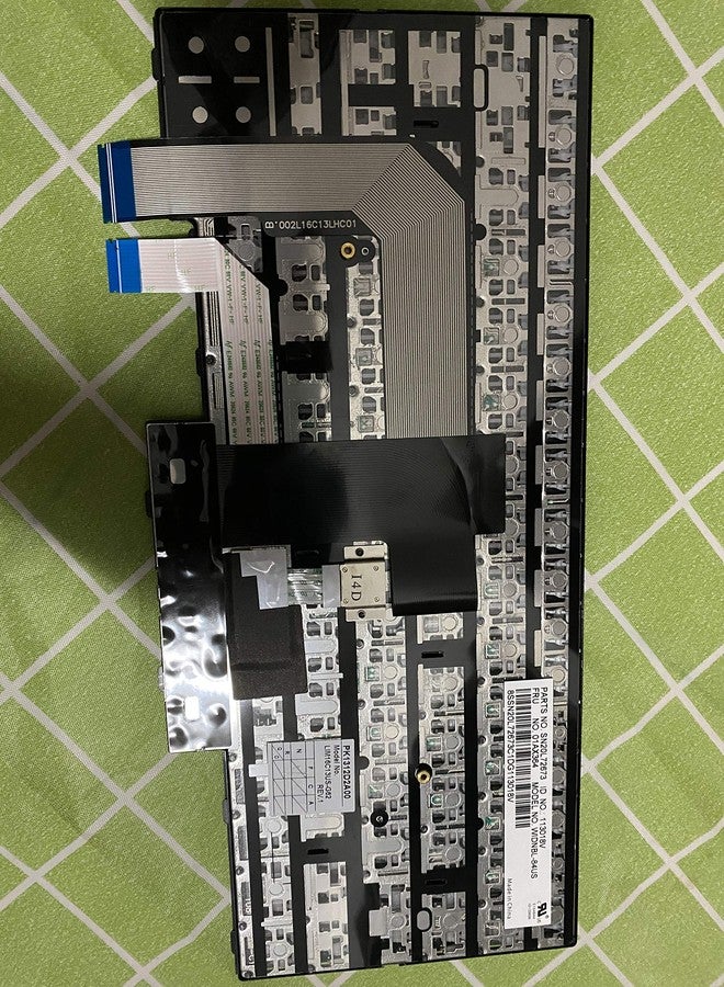 يو براند لوحة مفاتيح بديلة من ماركة U بتصميم أمريكي لأجهزة Lenovo ThinkPad T470 و T480 (لا تناسب أجهزة T470s و T470p و T480s و T480p) و A475 و A485 (بدون إضاءة خلفية). - Image 3